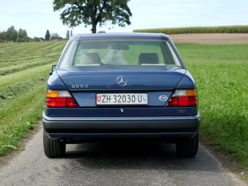 mercedes benz 300 E W124 blau 1993 0008 9