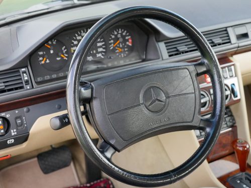 mercedes benz 300 E W124 blau 1993 0011 13