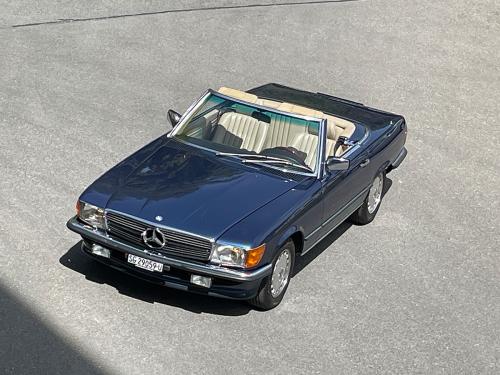 mercedes benz 300 sl r107 blau 1988 0019 IMG 20
