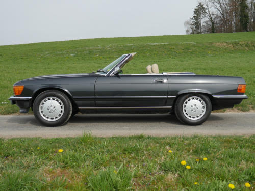 mercedes benz 300 sl r107 schwarz 1989 0000 1