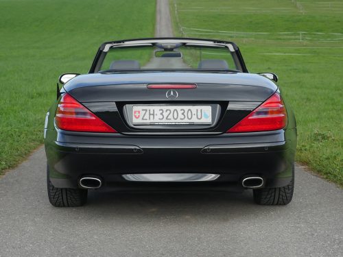 mercedes benz 350 sl w230 Cabriolet schwarz grau 2004 0004 5