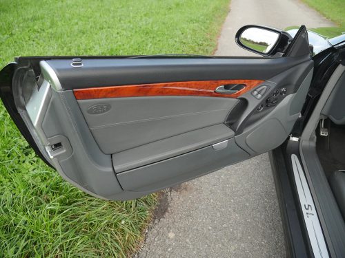mercedes benz 350 sl w230 Cabriolet schwarz grau 2004 0011 12