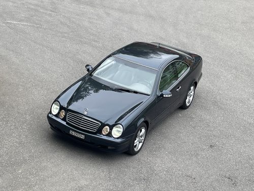 mercedes benz 430 clk v8 coupe smaragdschwarz 2000 0015 Hintergrund