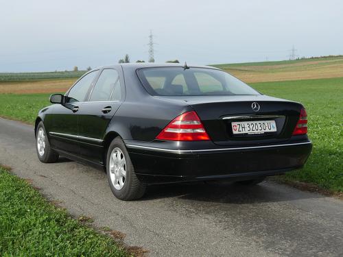 mercedes benz S 320 schwarz 2001 0002 3