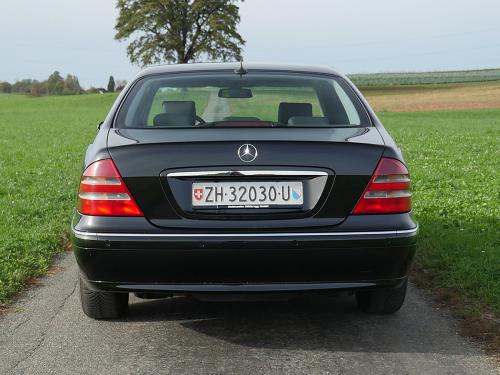 mercedes benz S 320 schwarz 2001 0003 4