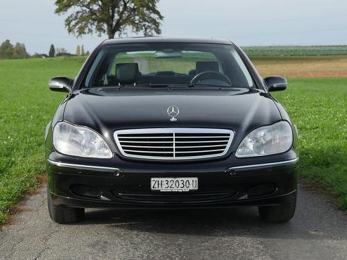 mercedes benz S 320 schwarz 2001 0004 5