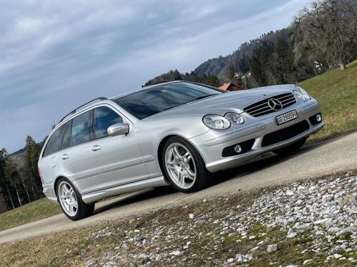 mercedes benz c55 amg kombi silber 2004 0001 IMG 2