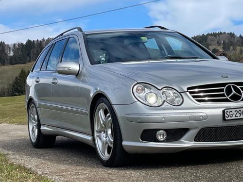 mercedes benz c55 amg kombi silber 2004 0005 IMG 6