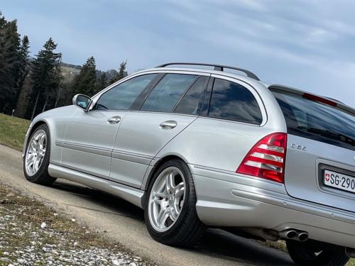 mercedes benz c55 amg kombi silber 2004 0007 IMG 8