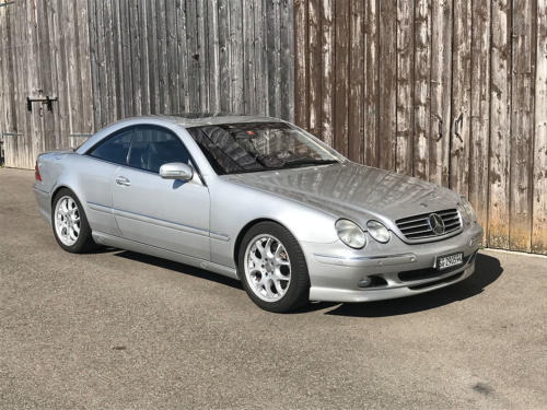 mercedes benz cl 500 coupe brabus silber 2001 0001 Ebene 13