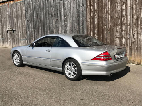 mercedes benz cl 500 coupe brabus silber 2001 0003 Ebene 11