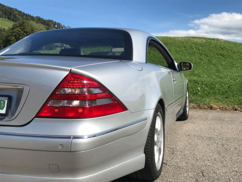 mercedes benz cl 500 coupe brabus silber 2001 0008 Ebene 6