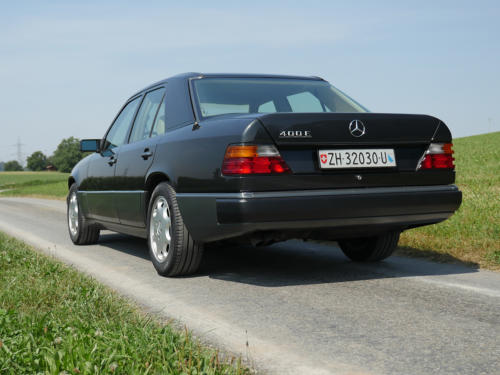 mercedes benz e400 schwarz 1993 0007 8