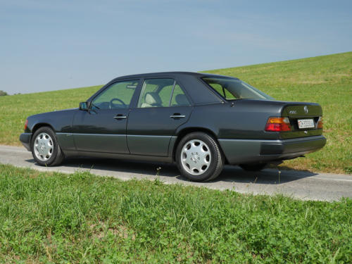 mercedes benz e400 schwarz 1993 0008 9