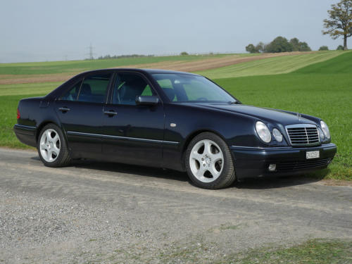 mercedes benz e 430 avantgarde schwarz 1998 0002 3