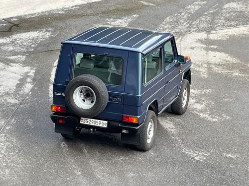 mercedes benz puch 300 gse manual blau 1991 0017 IMG 18
