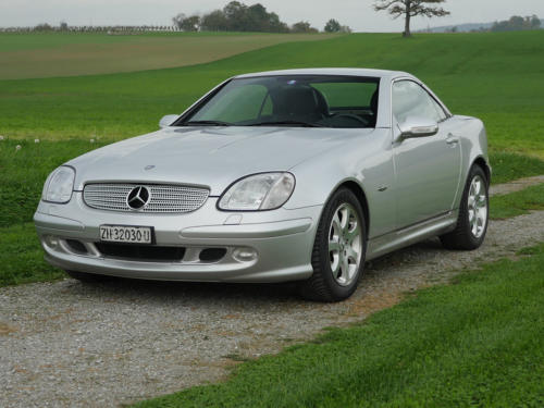 mercedes benz slk 320 v6 silber final edition 2004 0002 3