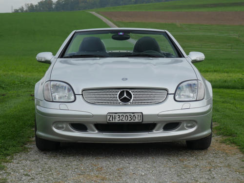 mercedes benz slk 320 v6 silber final edition 2004 0003 4