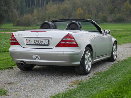 mercedes benz slk 320 v6 silber final edition 2004 0005 6