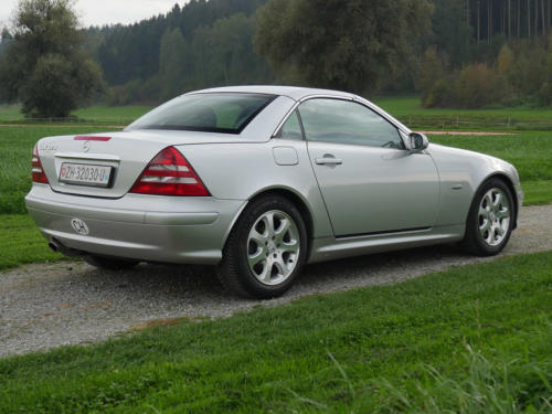 mercedes benz slk 320 v6 silber final edition 2004 0006 7