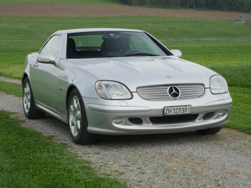 mercedes benz slk 320 v6 silber final edition 2004 0008 9