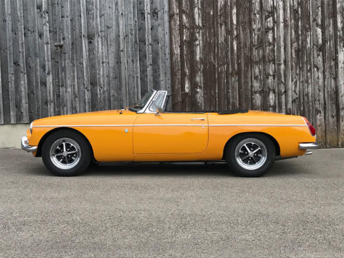 mg b cabriolet dunkelgelb 1972 0000 1