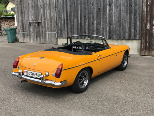 mg b cabriolet dunkelgelb 1972 0005 6