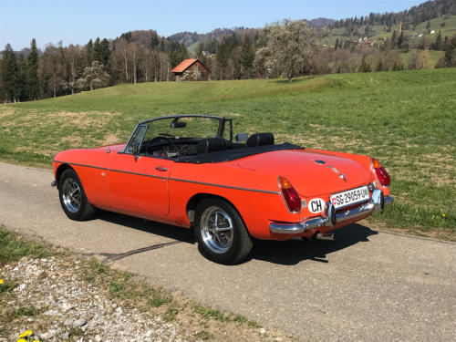 mg mgb cabriolet orange 1974 0002 3