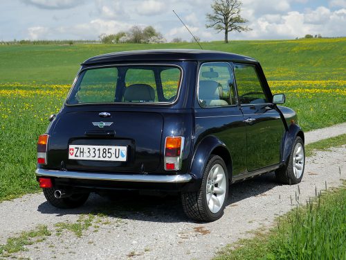mini cooper 1-3 dunkelblau 2000 0008 09
