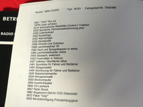 mini cooper one 1.6 rot 2002 0027 26