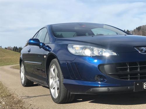 peugeot 407 coupe dunkelblau 2007 0005 Ebene 10