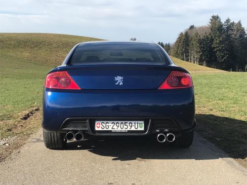 peugeot 407 coupe dunkelblau 2007 0006 Ebene 9