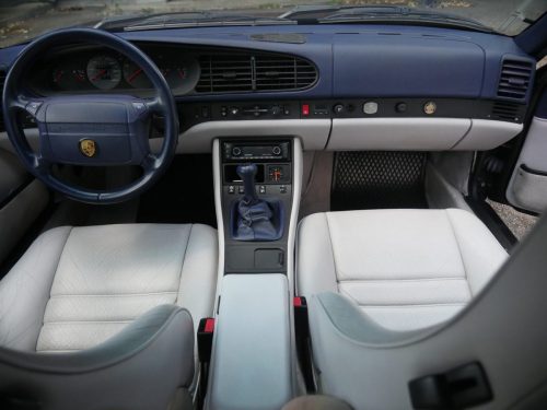 porsche 968 targa blau beige 1994 0012 13