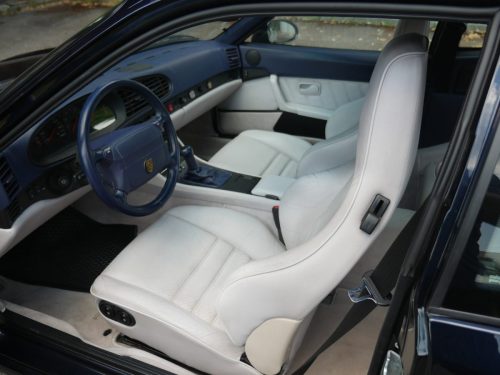 porsche 968 targa blau beige 1994 0013 14