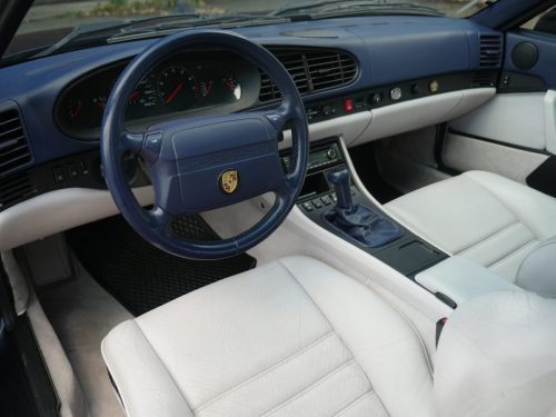 porsche 968 targa blau beige 1994 0014 15