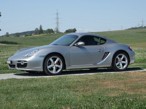 porsche cayman 3-4 s 981 gt-silber palmgreen 2007 0001 02