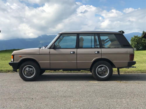 range rover classic 3-5 injection braun metallic 1986 0000 1