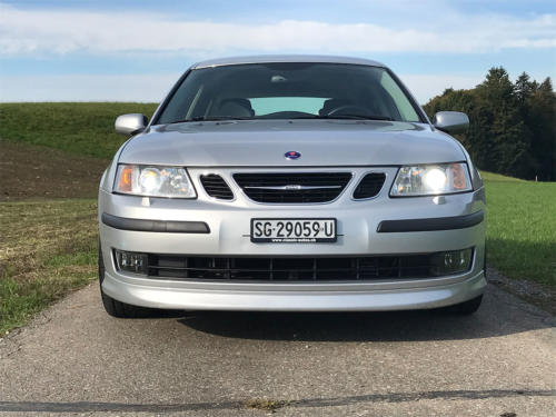 saab 9-3 v6 turbo aero kombi hirsch performance 6-gang silber 2005 0003 4