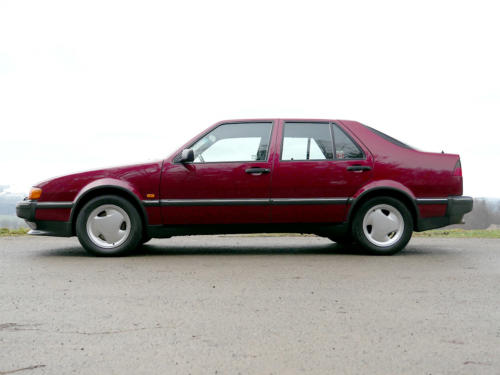 saab 9000 CSi 2.3 bordeaux manual 1993 0000 1