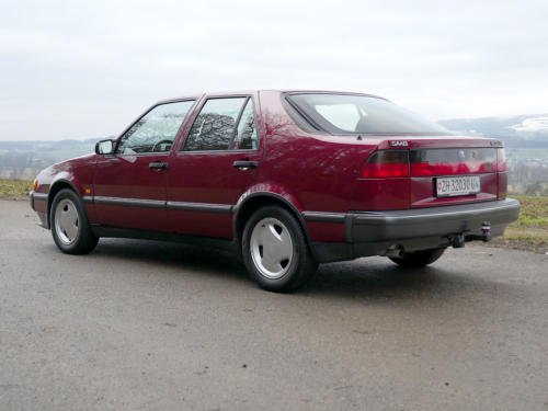 saab 9000 CSi 2.3 bordeaux manual 1993 0001 2