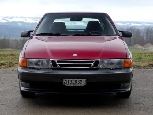 saab 9000 CSi 2.3 bordeaux manual 1993 0002 3