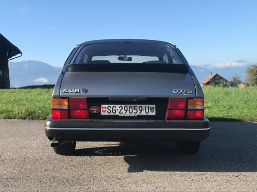 saab 900 s turbo coupe grau 1992 0007 Ebene 8