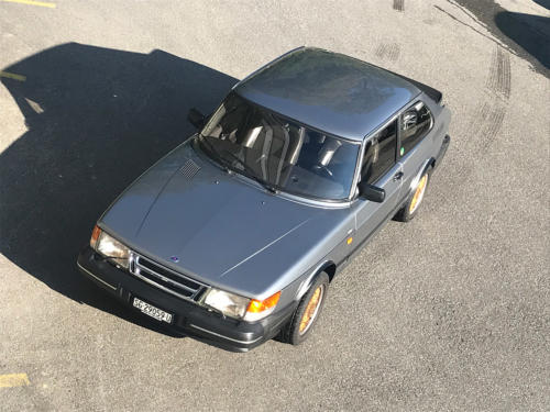 saab 900 s turbo coupe grau 1992 0014 Ebene 1