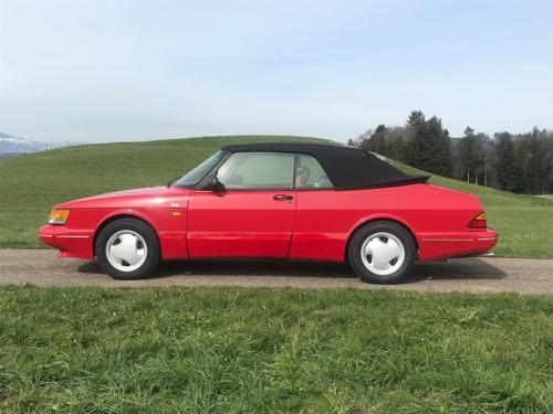 saab 900i cabriolet 16v rot 1990 0005 Ebene 10