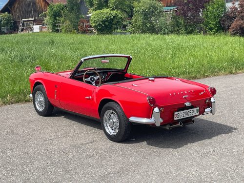 triumph spitfire mkI roadster rot speichen 1965 0006 IMG 7