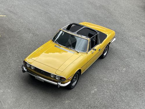 triumph stag cabrio v8 manual gelb 1976 0018 Hintergrund