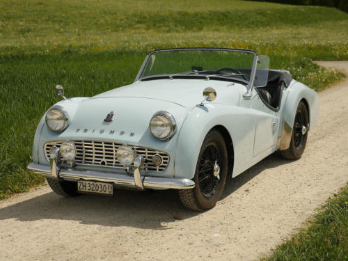 triumph tr3a powderblue 1958 0002 3