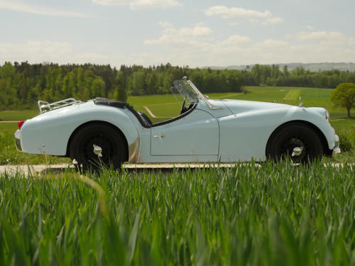 triumph tr3a powderblue 1958 0018 13