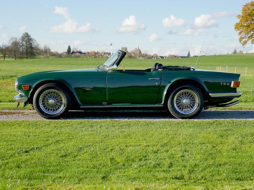 triumph tr 6 pi british racing green 1975 0000 1