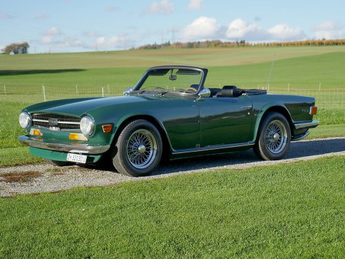 triumph tr 6 pi british racing green 1975 0002 3
